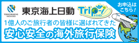 安心安全の海外旅行保険