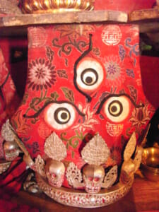 神降ろしのときに被る帽子