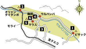 聖なる谷MAP 聖なる谷MAP