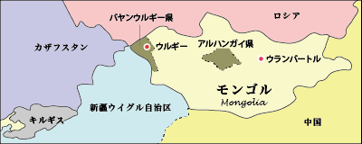 カザフ民族MAP