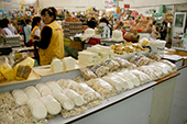 モンゴル産のチーズ各種