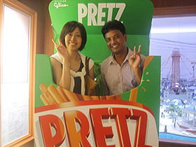 pretzになちゃった？