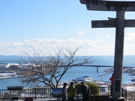 日和山より太平洋を臨む 日和山より太平洋を臨む