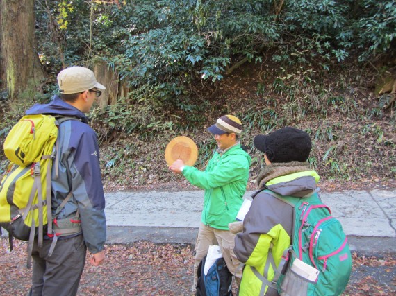 樹木の成長を実物解説