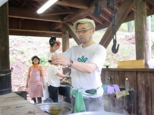 キハダ濃縮液の完成 キハダ濃縮液の完成