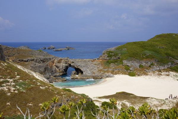南島の扇池 南島の扇池