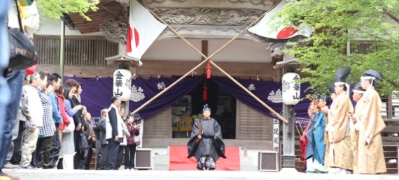 金華山黄金山神社の年間最重要祭儀「初巳大祭本祭」 金華山黄金山神社の年間最重要祭儀「初巳大祭本祭」
