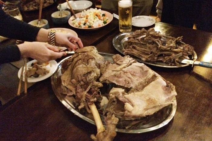 羊肉どーん!