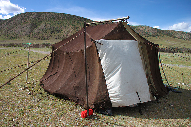 遊牧民のテント