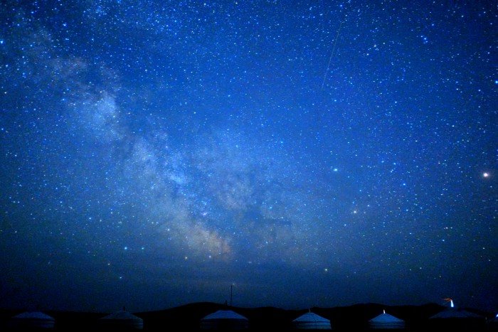 これがモンゴルの星空なんです