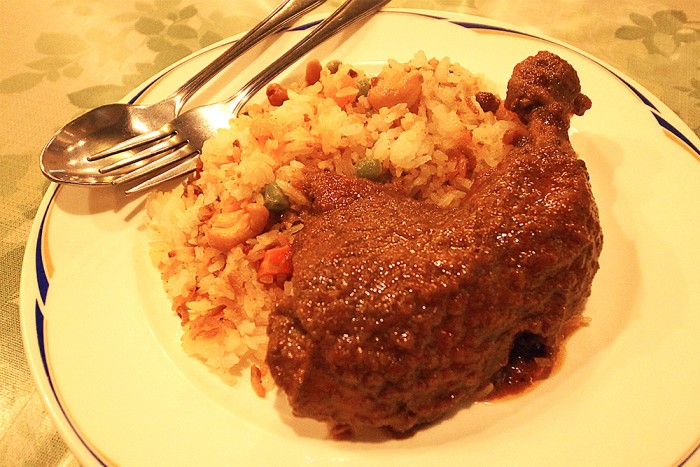 ミャンマー料理 肉のスパイス煮込み