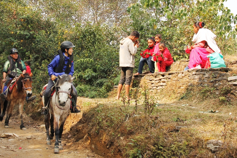ネパール乗馬の楽しみ方