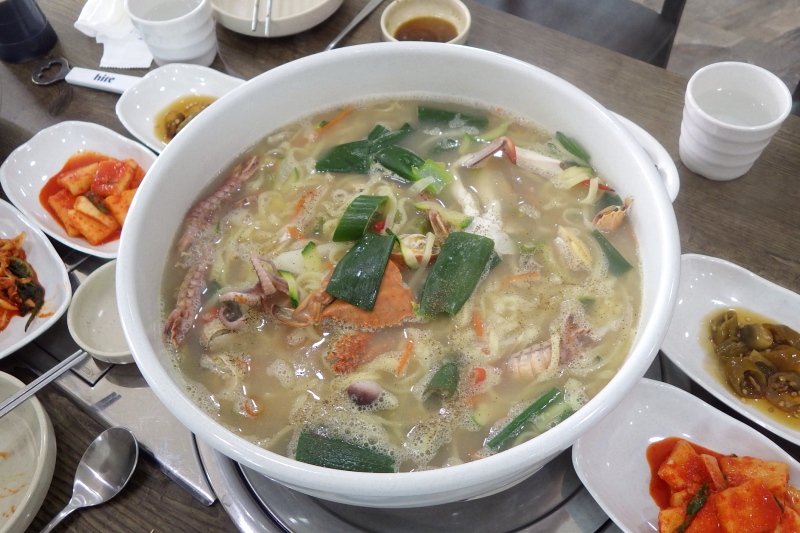 韓国の海鮮料理