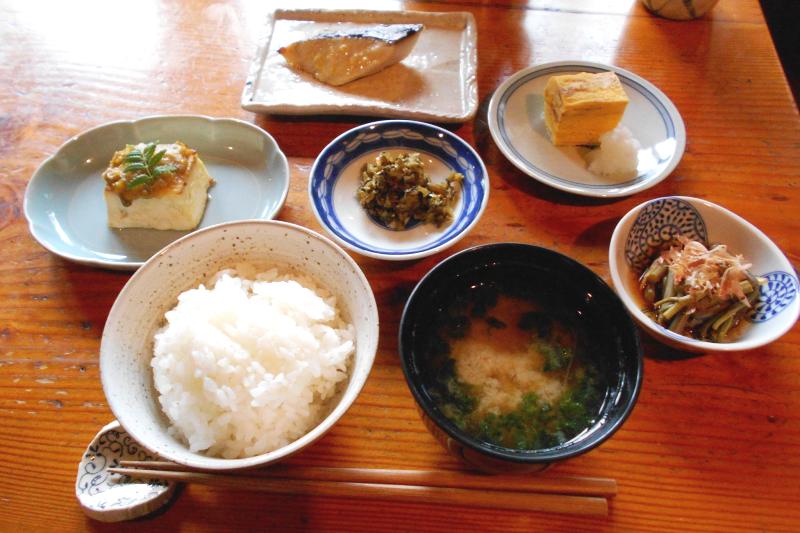 「タンネ」の朝食