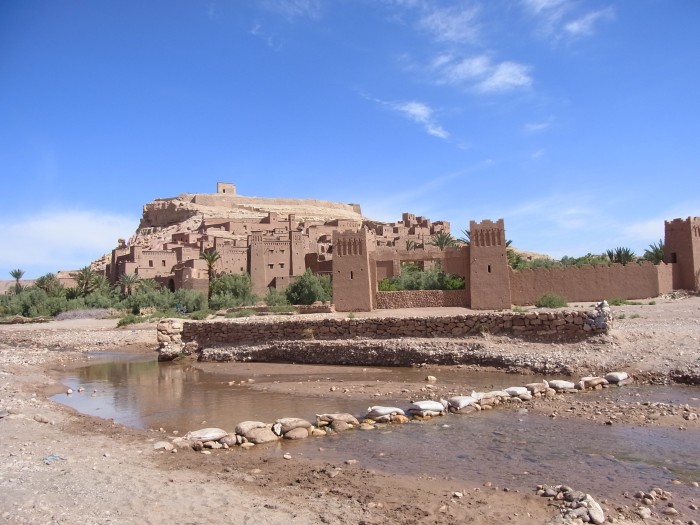 モロッコの世界遺産アイト・ベン・ハッドゥ（GW）