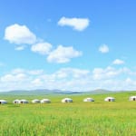 「ほしのいえ」は大草原のど真ん中にある風の旅行社直営キャンプです