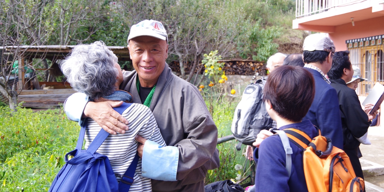 ホームステイでお世話になったリンチェンさん（ドゥゲディンカ村）