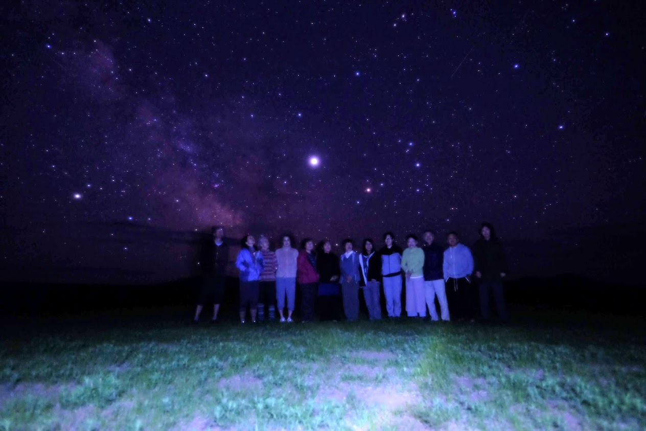 夜は満点の星空！