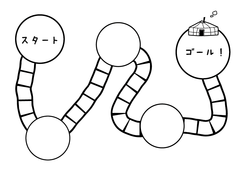 モンゴル冒険すごろく イメージ