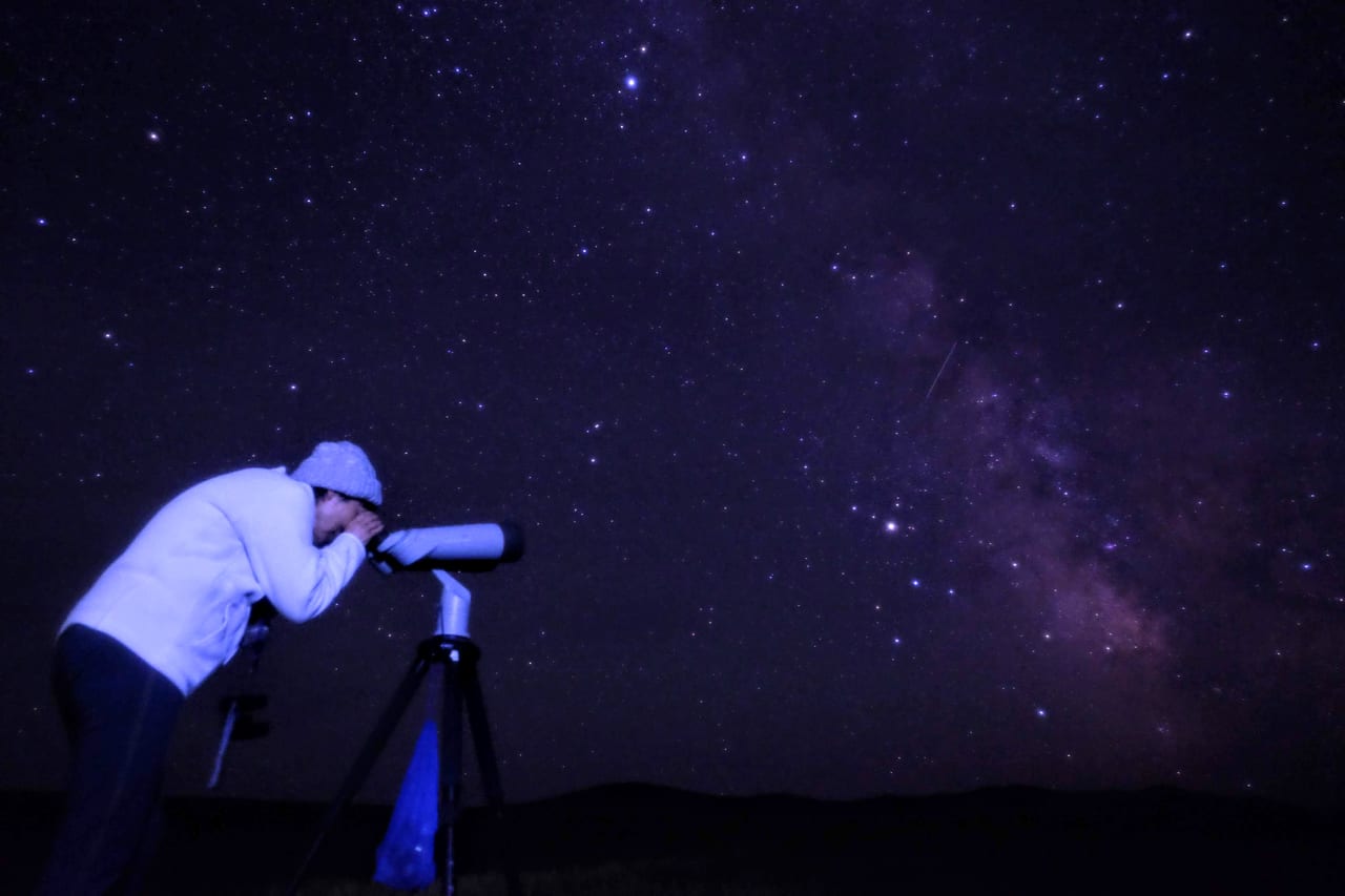 天体望遠鏡で少し遠くの宇宙に触れる