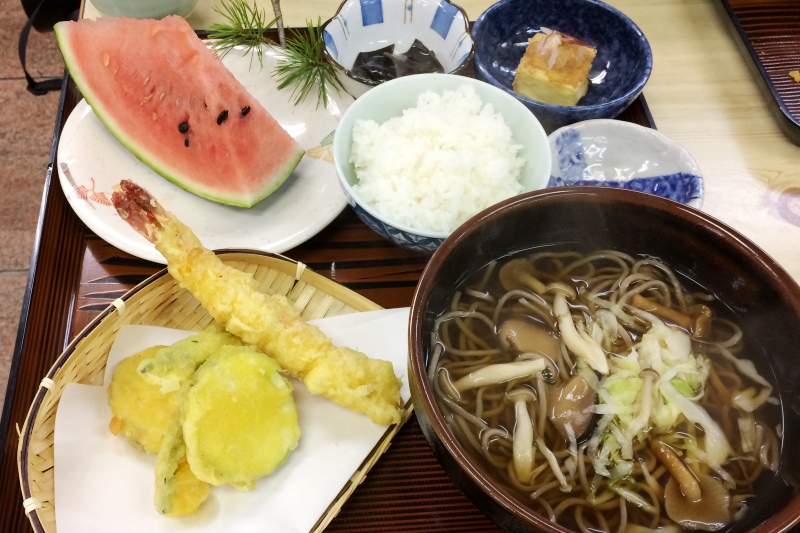 そば定食