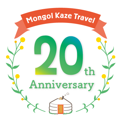 mongol kaze travel 20thロゴ