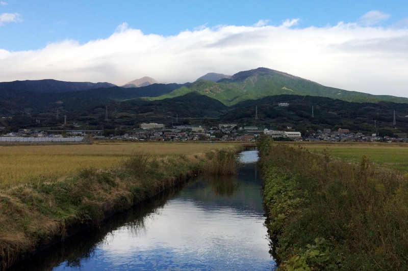 正面は愛鷹山