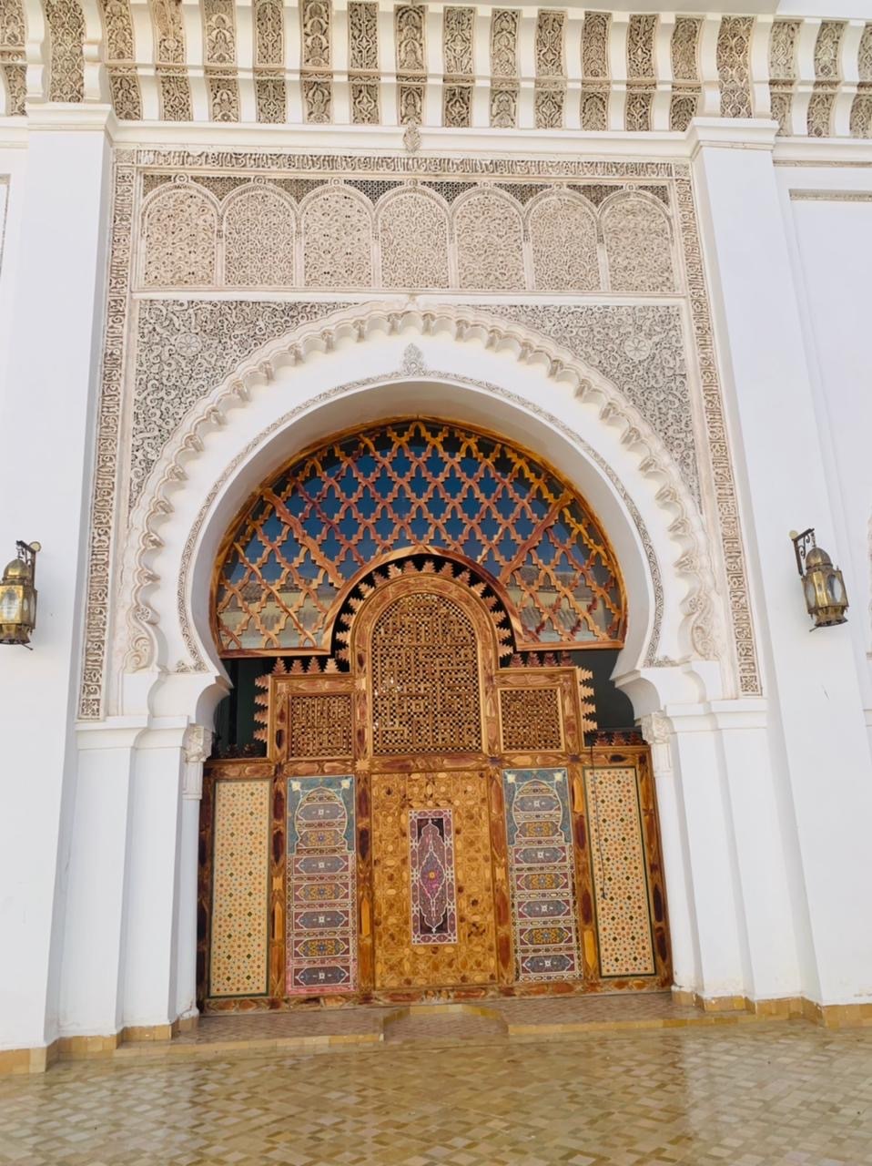 日頃からラシッドが通うマラケシュメディナ内のモスク