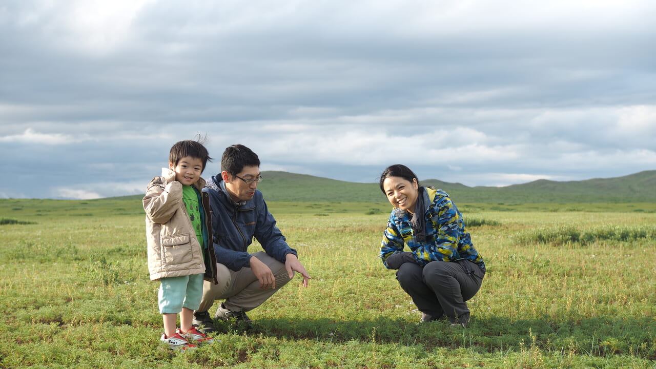 親子でお散歩。どこまで足を延ばすかはあなた次第！