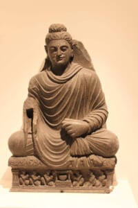 ブッダ像（コルカタ・インド博物館蔵）