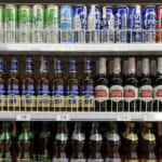 キルギスのスーパーのビールコーナー（一例）