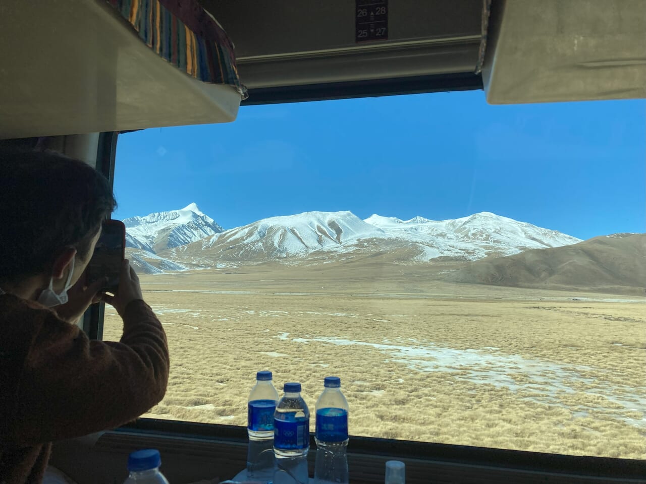 青蔵鉄道からの風景