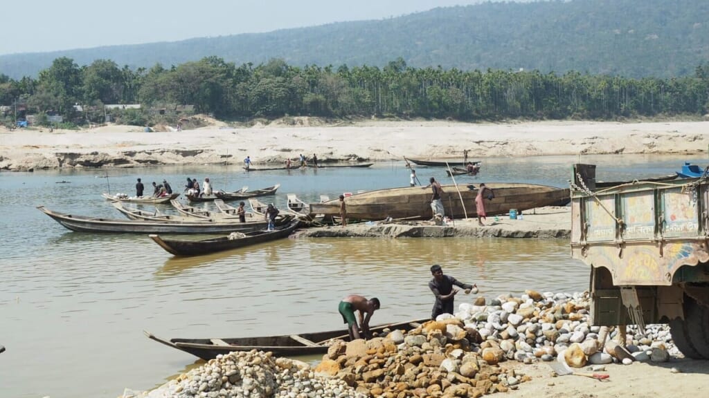 バングラデシュ国境の街・ジャフロンJaflong