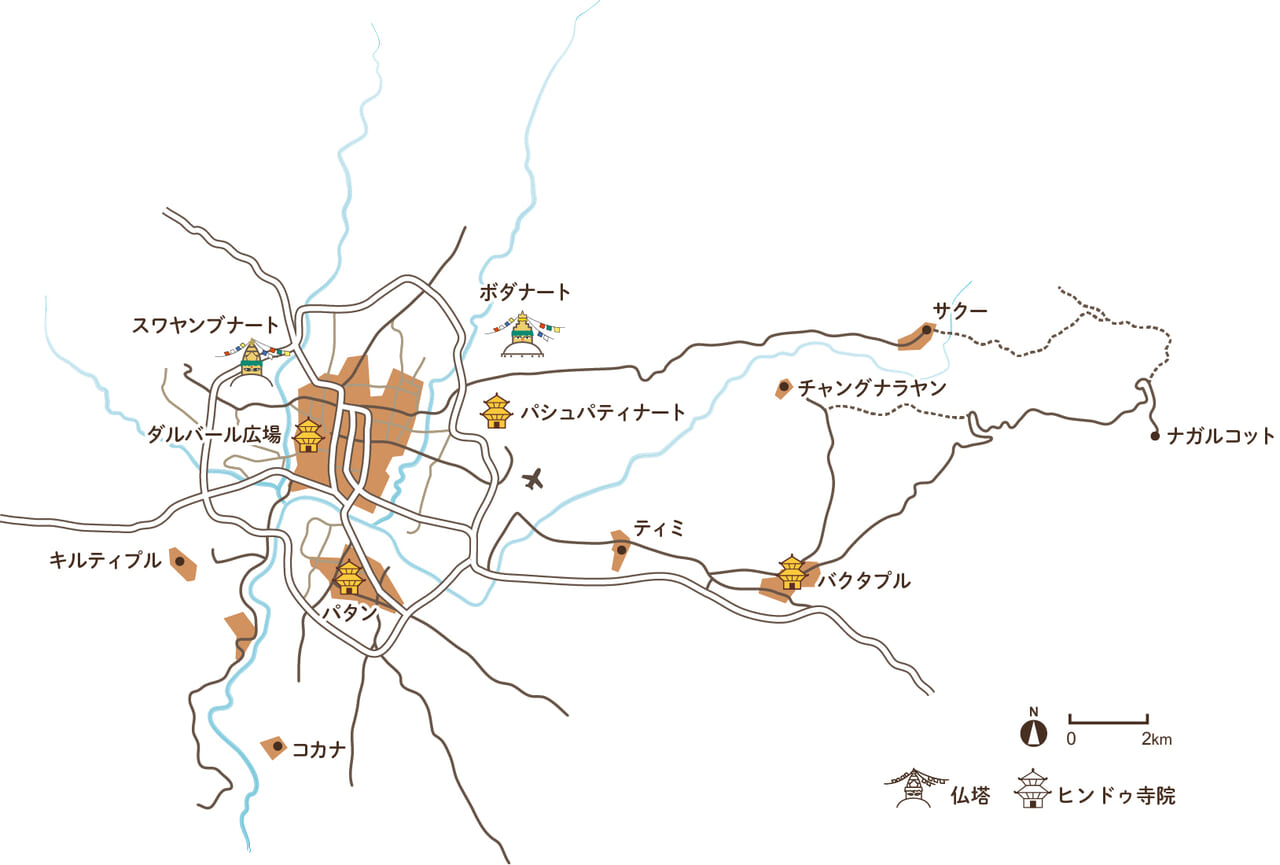 カトマンズMAP