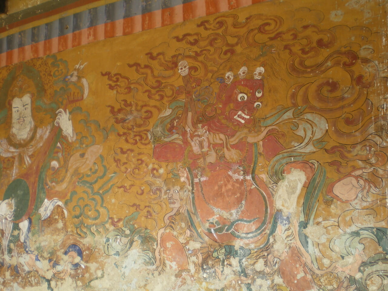 タムシン僧院の仏画