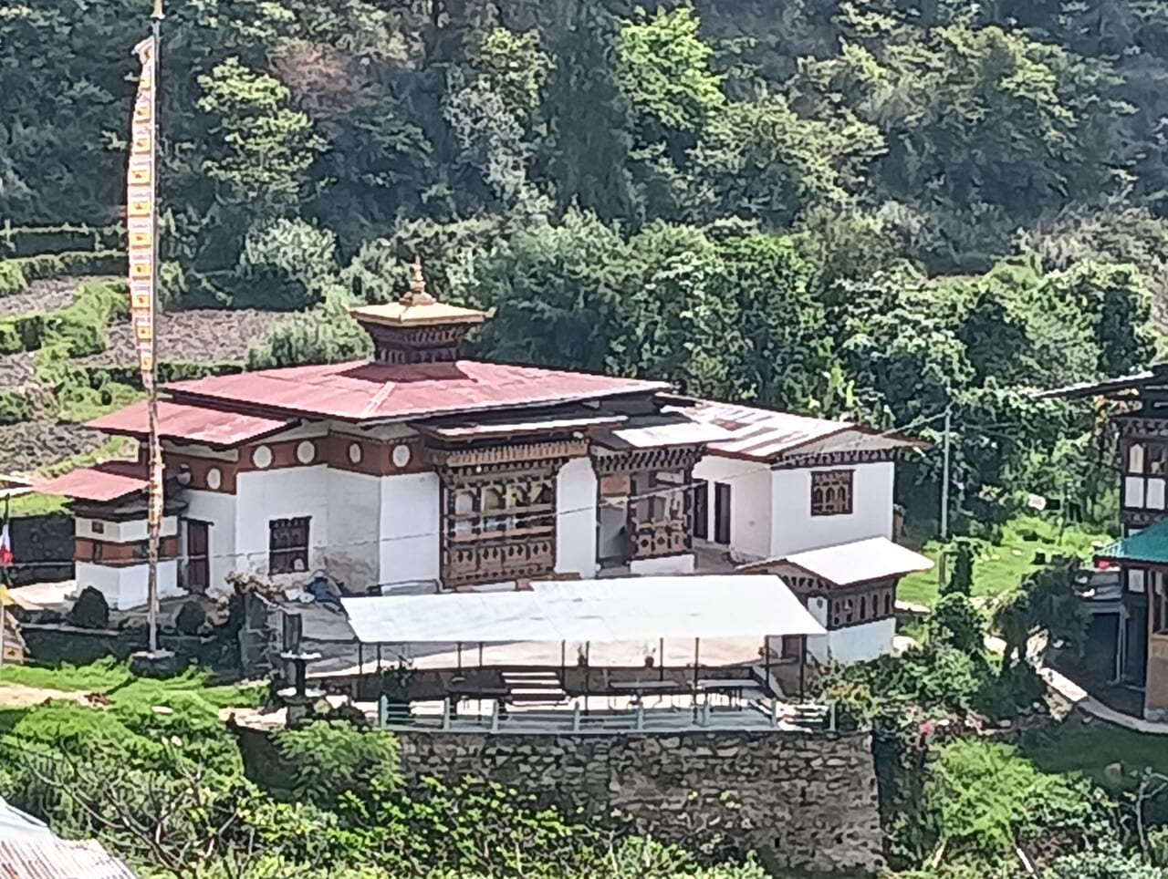 聖人ドゥクパ・クンレイゆかりのチャンダナ寺院