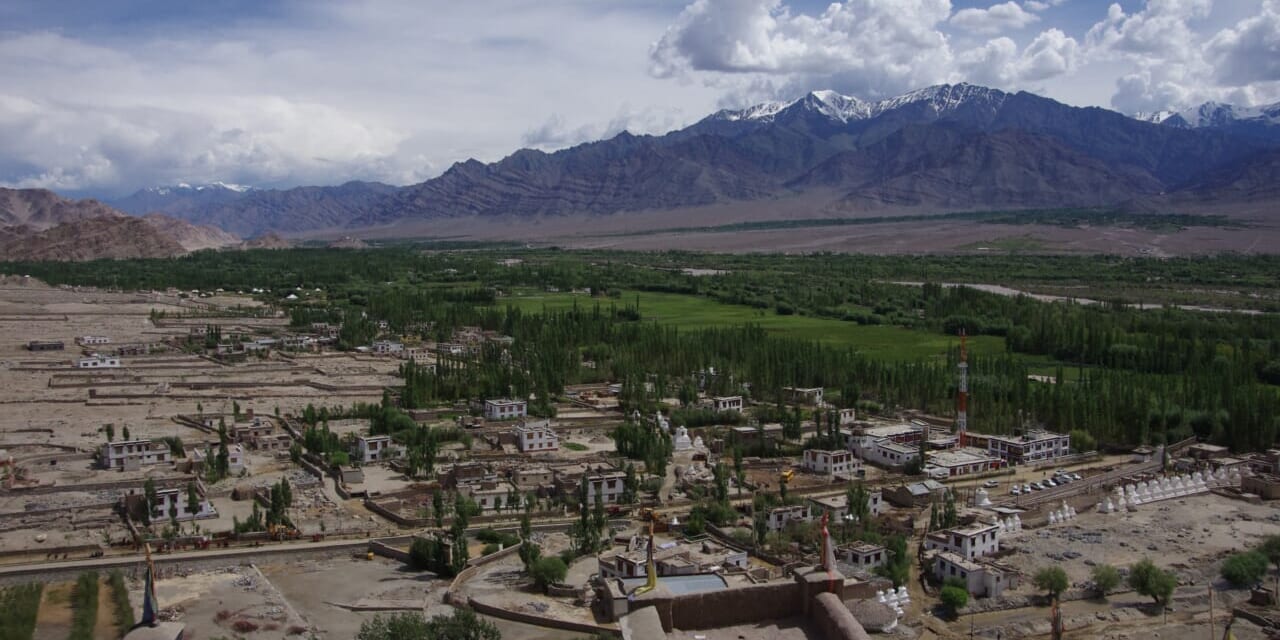 上ラダックの風景