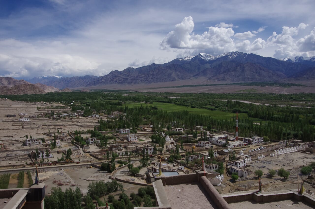 上ラダックの風景