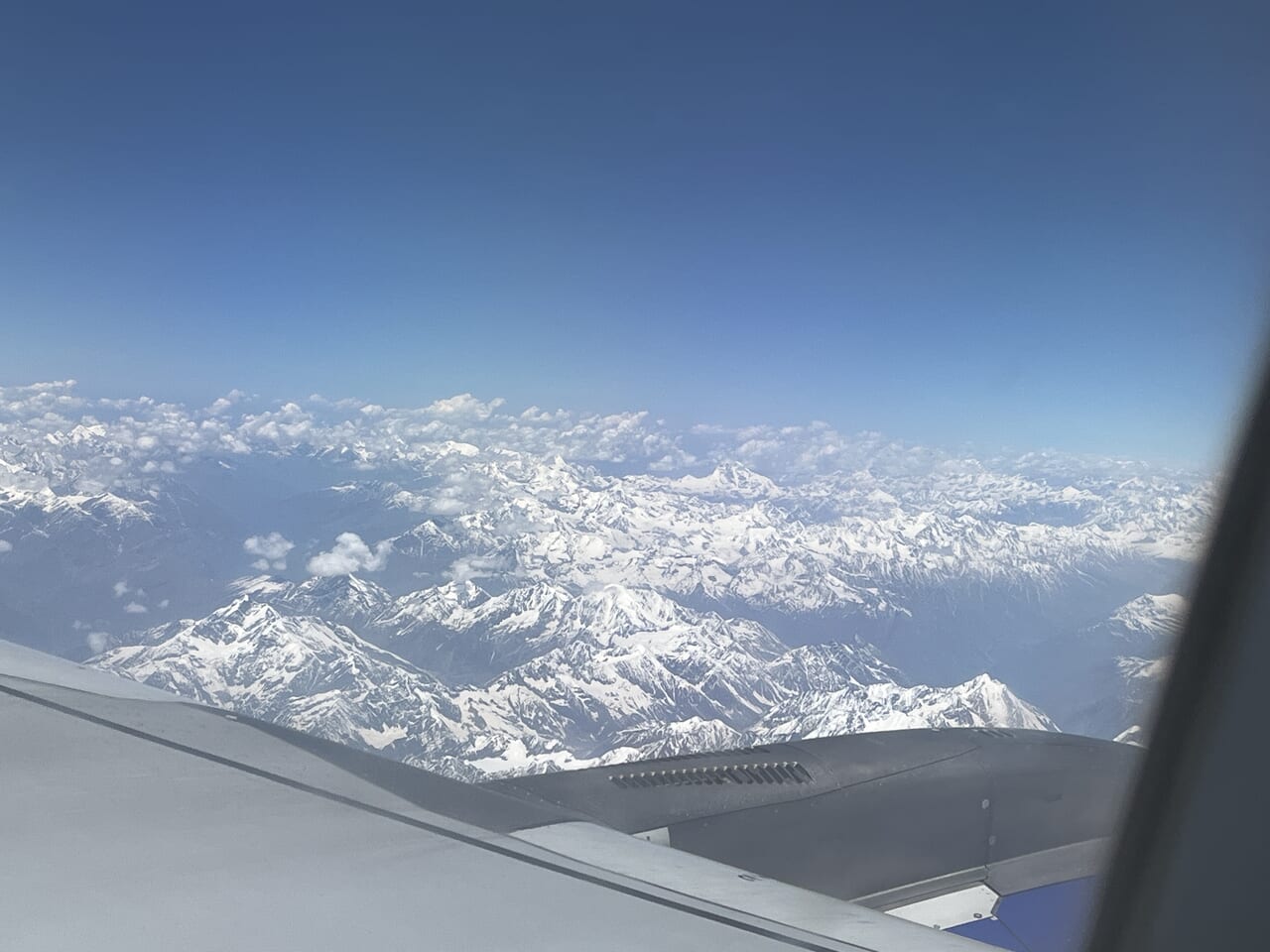ザンスカールやパキスタン方面の山々