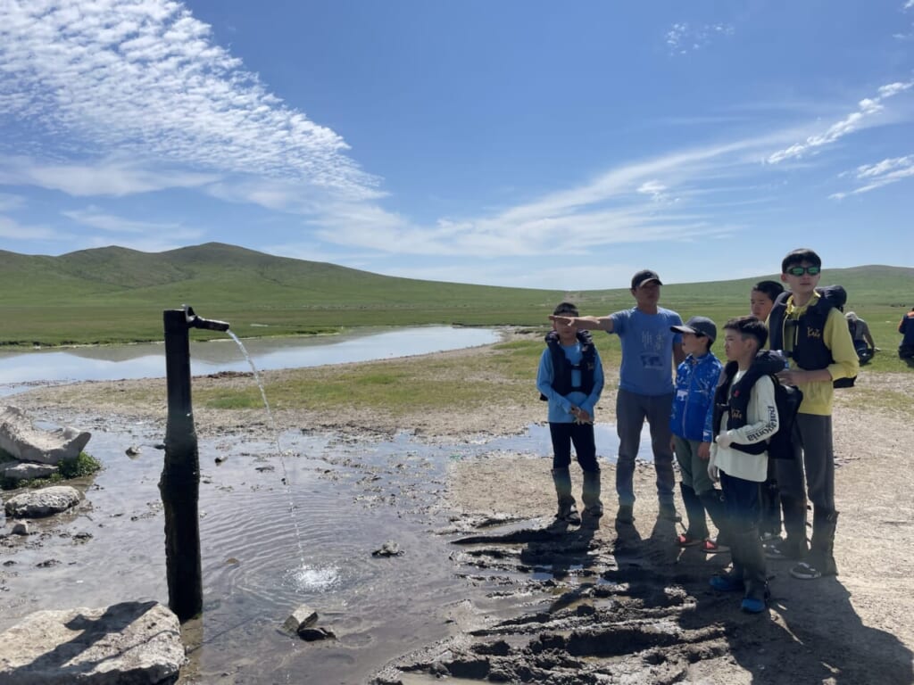 貴重な水源になっている井戸