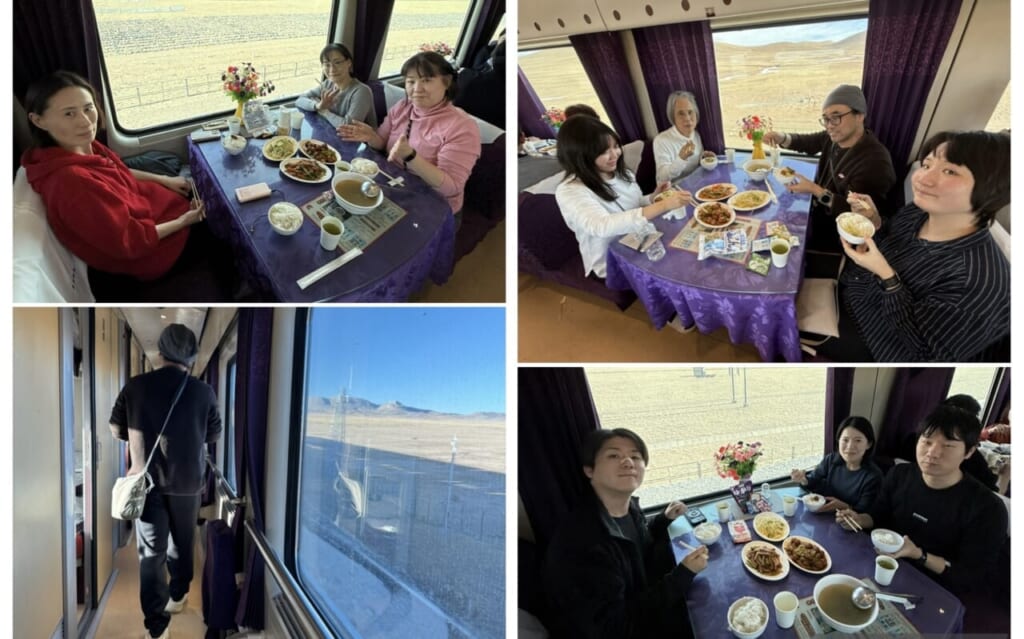 青蔵鉄道の中が一番暑かったです🫠