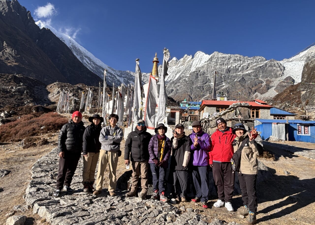 ランタン谷最奥の村キャンジンゴンパにて