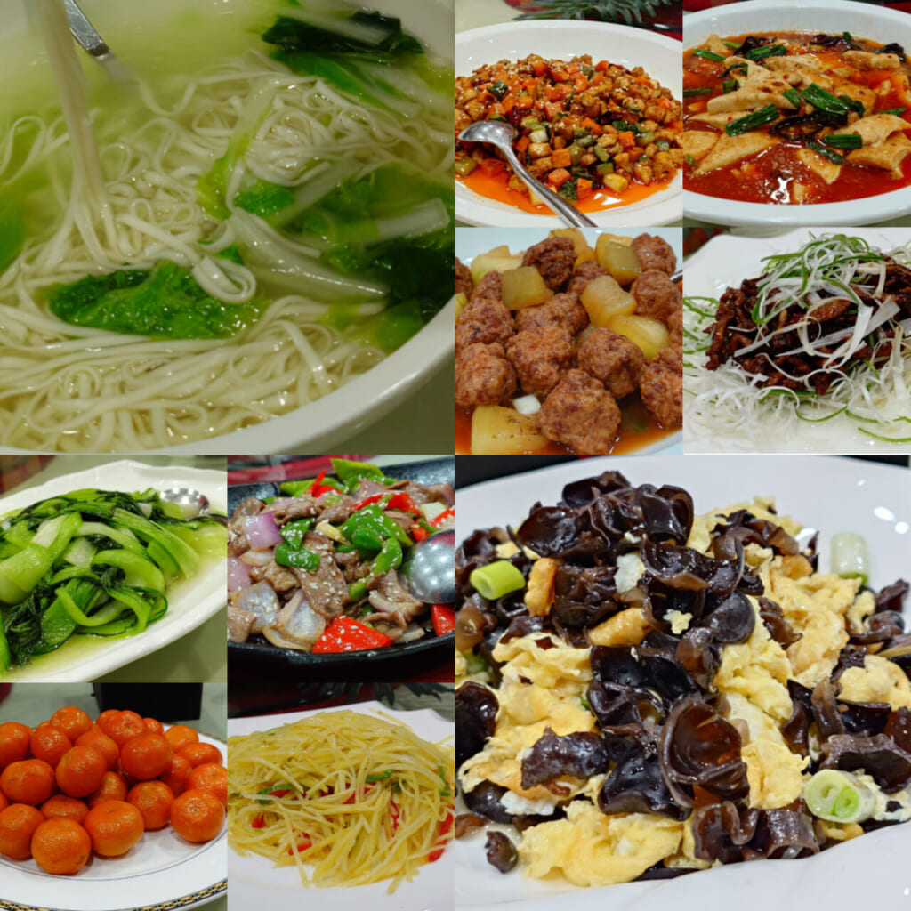 3日目夕食：日本人用に優しい味付けでした