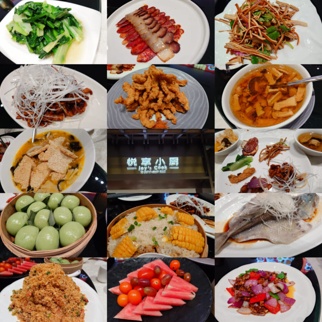 6日目夕食：高山病を気にせず沢山食べれました。