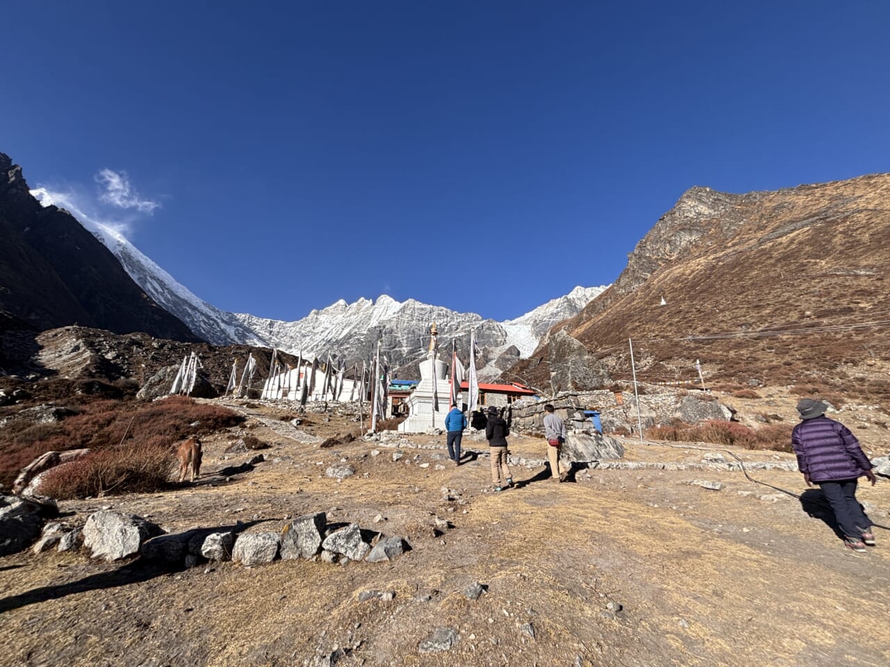 キャンジンゴンパ村の名前の由来にもなっている僧院