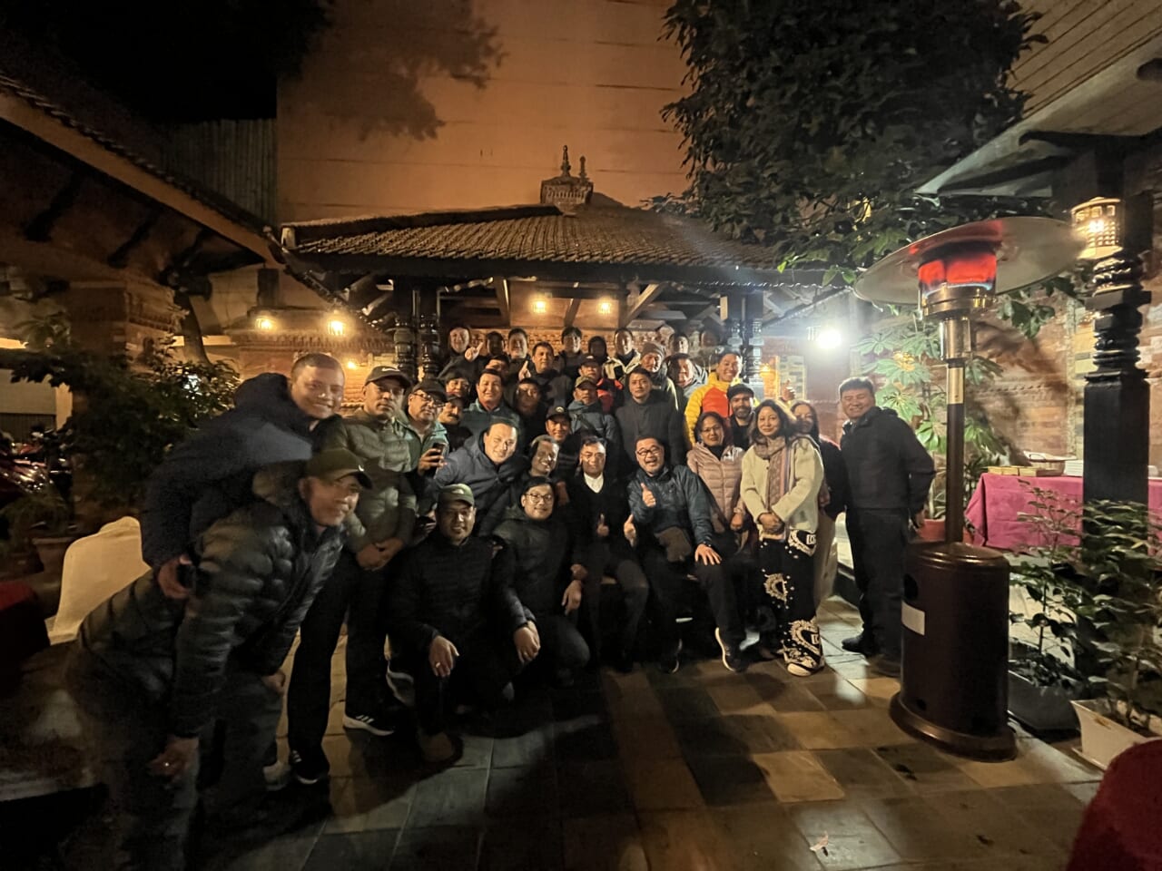 沢山のガイドたちが集まりました