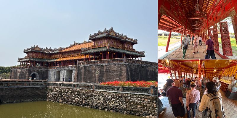 広大なグエン朝王宮