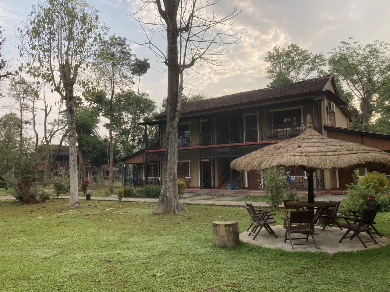 緑豊かなソウラハのコテージ