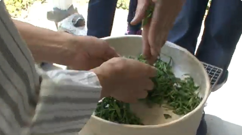 和紙焙烙風景 映画『若者は山里をめざす』予告編より